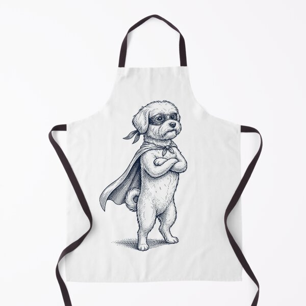 Item preview, Vintage Maltese Hero Superhero Dog Lover designed and sold by DoodleTortle.