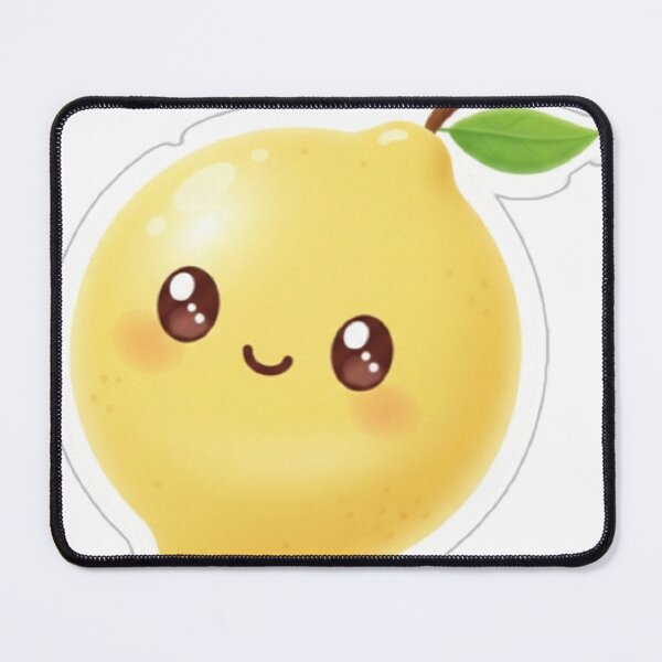 Item preview, Soft Glow Lemon Sticker – Cute Premium Citrus Icon designed and sold by Dakochaaan.