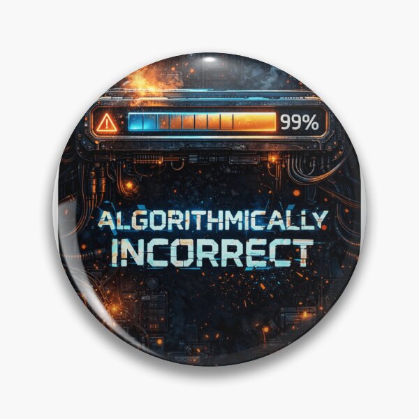 Item preview, Algorithmically Incorrect Tech Joke designed and sold by Antonrec86.