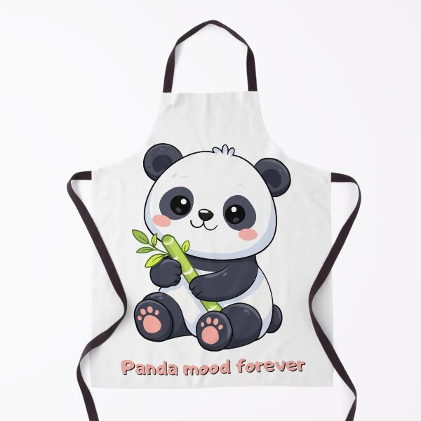 Item preview, Cute Panda Holding Bamboo Cartoon Design designed and sold by Cutethings3.