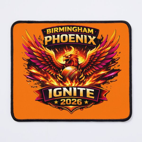 Item preview, Birmingham Phoenix – Ignite 2026 | Energy Edition Cricket Design designed and sold by WhisperFrame.