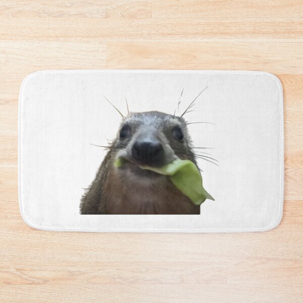 Item preview, hyrax eating meme designed and sold by cloudzer0000.