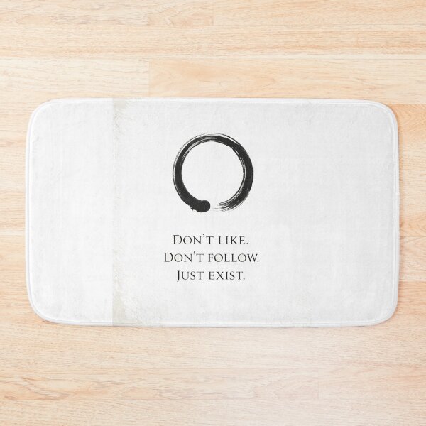 Item preview, Just Exist Minimalist Quote designed and sold by Antonrec86.