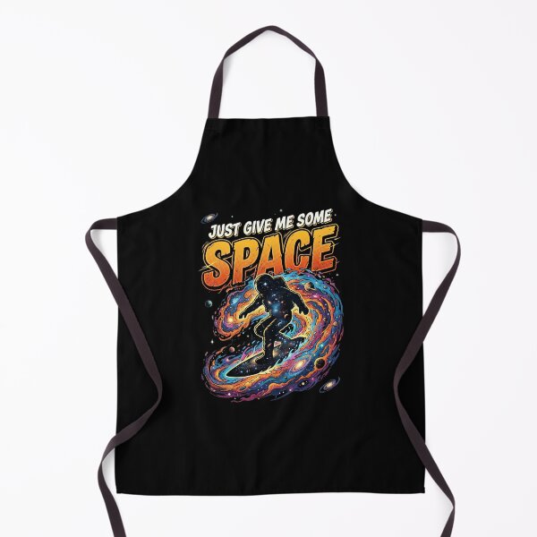 Item preview, Just Give Me Some Space Retro Surfing Astronaut designed and sold by Fenay Designs.
