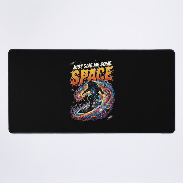 Item preview, Just Give Me Some Space Retro Surfing Astronaut designed and sold by Fenay Designs.