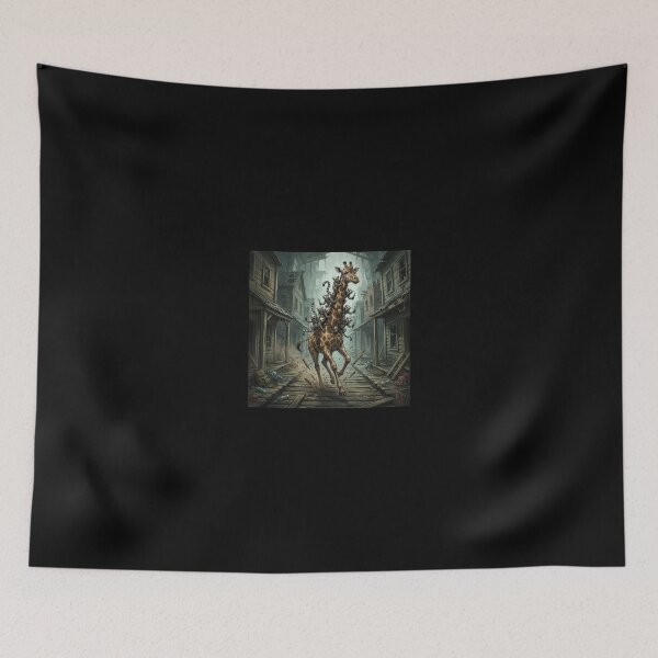 Item preview, The Lemur-Riding Giraffe of Doom! designed and sold by ryanguas.