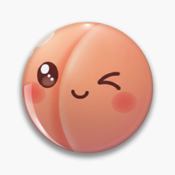 Artikelvorschau, Peach Wink Sticker – Hochwertiger, glänzender, niedlicher Frucht-Sticker entworfen und verkauft von Dakochaaan.