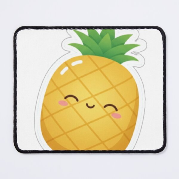 Item preview, Cute Pineapple Sticker – Premium Glossy Tropical Fruit designed and sold by Dakochaaan.