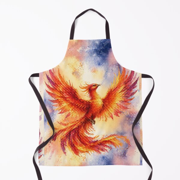 Item preview, Fiery Phoenix Happy Birthday Fantasy Art designed and sold by inspired-works.