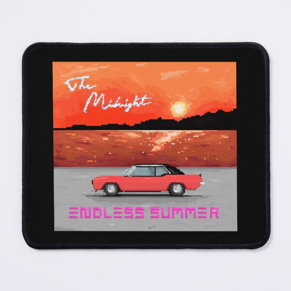 Item preview, red car retro sunset summer designed and sold by huldagisla.