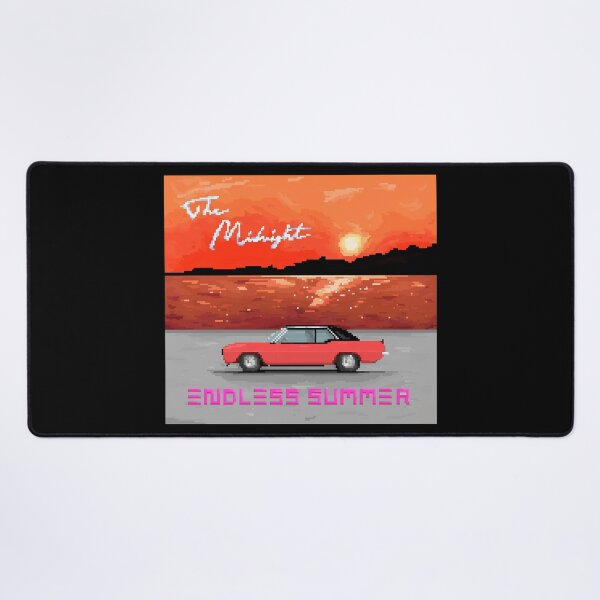 Item preview, red car retro sunset summer designed and sold by huldagisla.