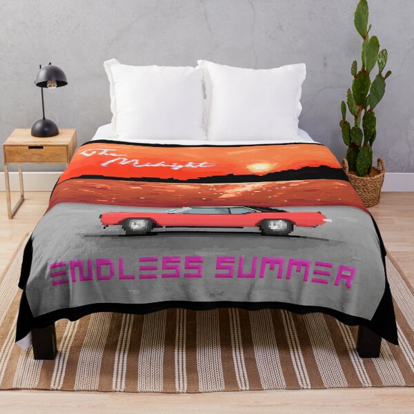 Item preview, red car retro sunset summer designed and sold by huldagisla.