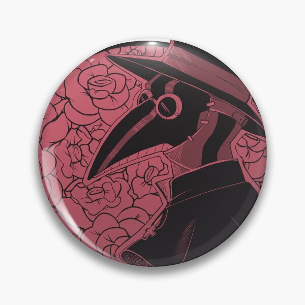 Item preview, Plague Doctor with roses designed and sold by inkstars1138.