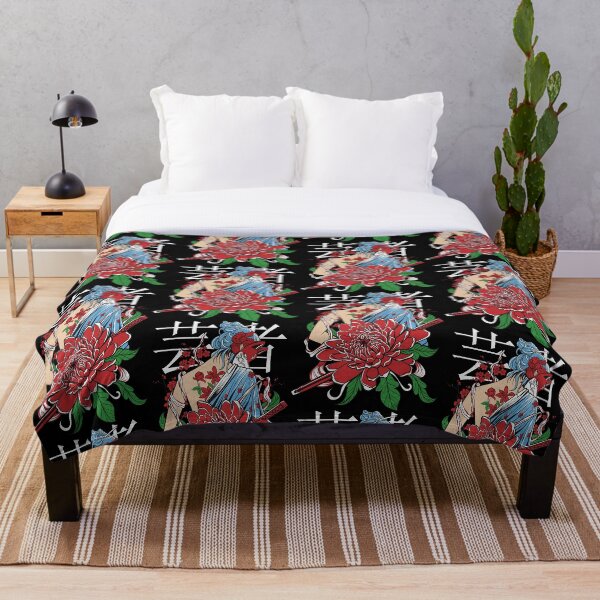 Item preview, Samurai Woman Rose Flower designed and sold by WordScratch.