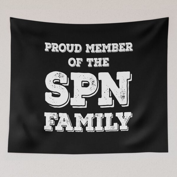 Item preview, Proud Member Of The SPN Family Supernatural Fan  designed and sold by Say It With Ink.
