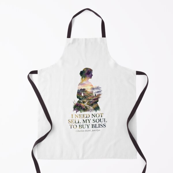 Item preview, I Need Not Sell My Soul To Buy Bliss Jane Eyre Charlotte Bronte Watercolor designed and sold by Fenay Designs.
