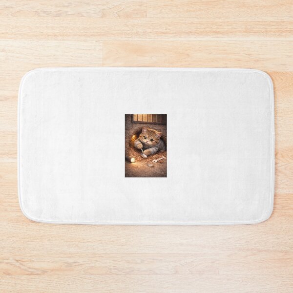 Item preview, Prison Break Cat Digging Escape Tunnel designed and sold by LovelyCatGalaxy.