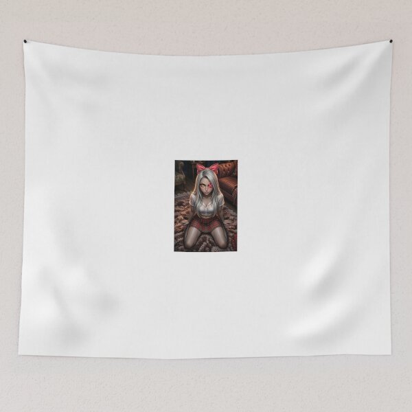 Item preview, Vaggie in White Shirt and Red Tartan Skirt designed and sold by CathryneDelamort.