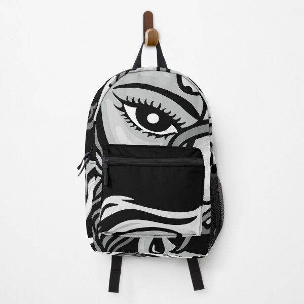 Item preview, Abstract Woman Line Art – Passionate Guarded Black White 2 designed and sold by Angela Abstract Art .