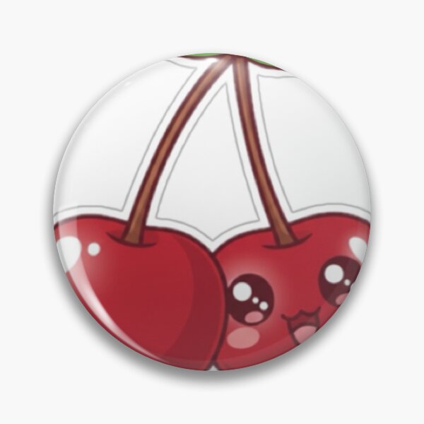 Artikelvorschau, Niedlicher Kawaii-Fruchtaufkleber mit Kirschmotiv entworfen und verkauft von Dakochaaan.