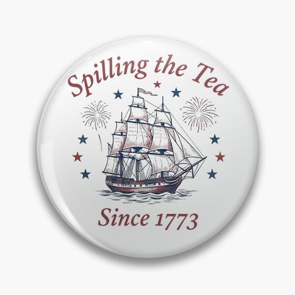 Item preview, Spilling The Tea Since 1773 designed and sold by sawczy-shop.