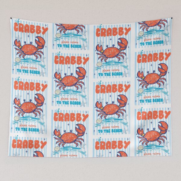 Item preview, Crabby! Return Me! designed and sold by rmcbuckeye.