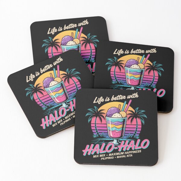 Item preview, Life Is Better With Halo Halo Mix Mix Maximum Happiness designed and sold by IslandTyped.