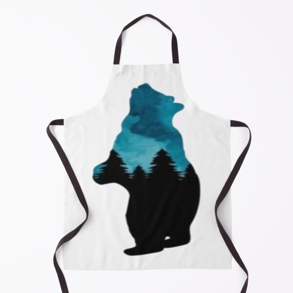 Item preview, Mystic Forest Bear Silhouette designed and sold by szydelkowanika.
