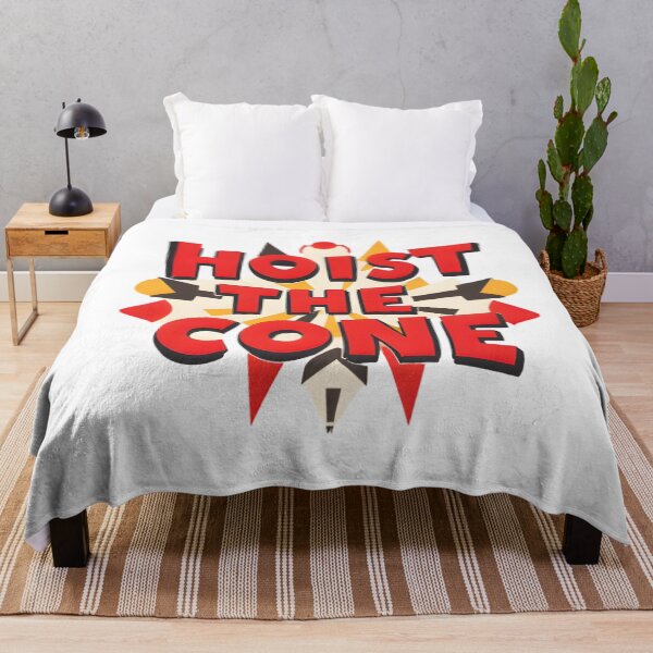 Item preview, Hoist The Cone – Bold Retro Typography Statement Design designed and sold by Kavya Art.