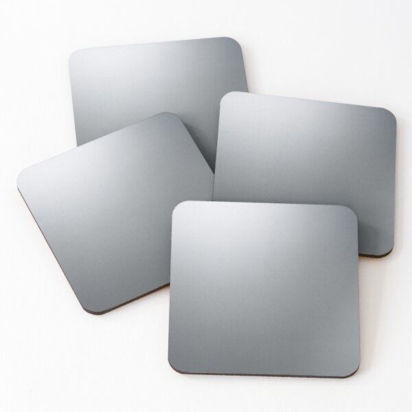 Item preview, Minimalist Silver Sand Texture | Solid Cool Metallic Gray Art designed and sold by Midnight Veil Designs.