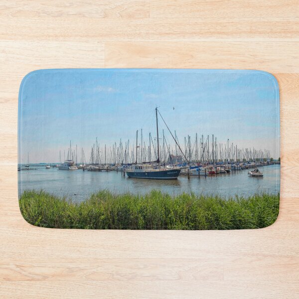 Item preview, Marina with sailboats designed and sold by Photopat.