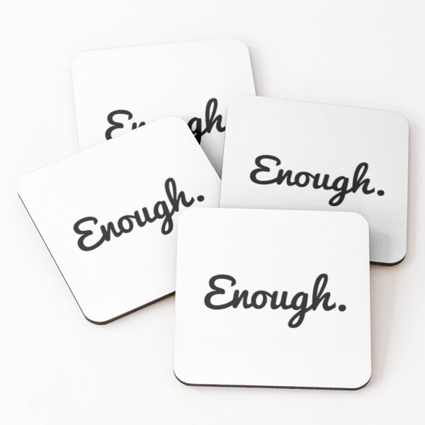 Item preview, Enough designed and sold by MoodPrint26.