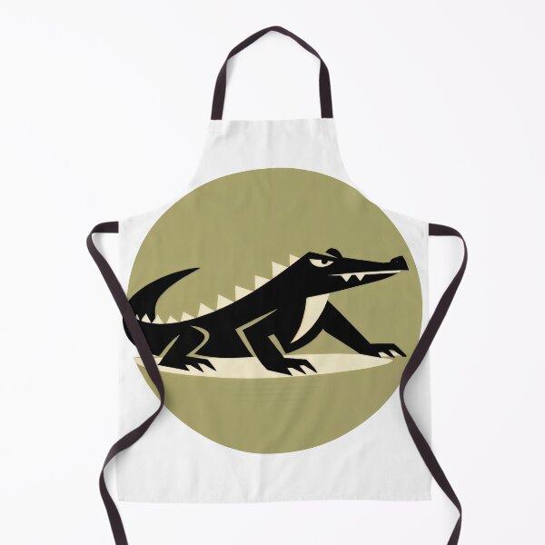 Item preview, Geometric Crocodile Emblem designed and sold by ForeverPrintsOK.