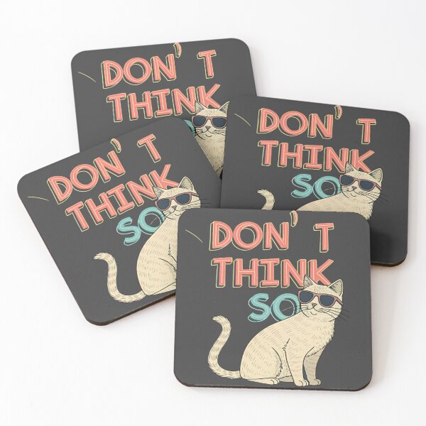 Item preview, Don’t Think So Cat – Not Convinced designed and sold by Artiviose.