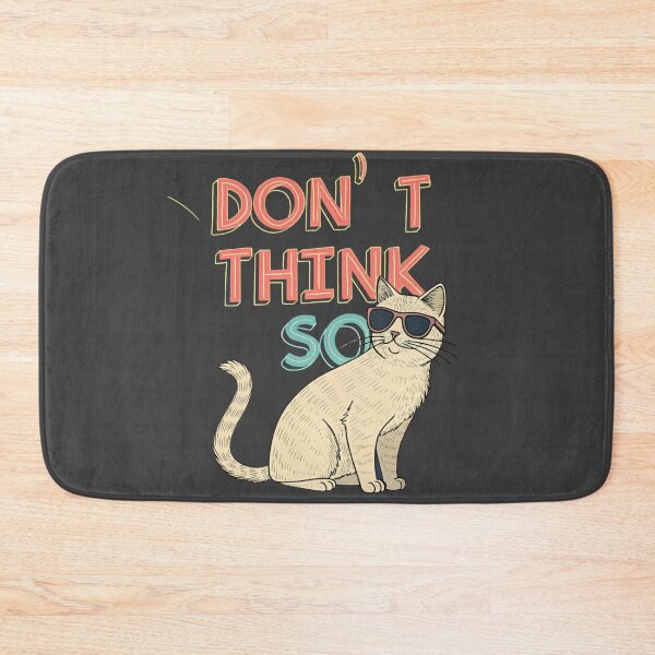 Item preview, Don’t Think So Cat – Not Convinced designed and sold by Artiviose.