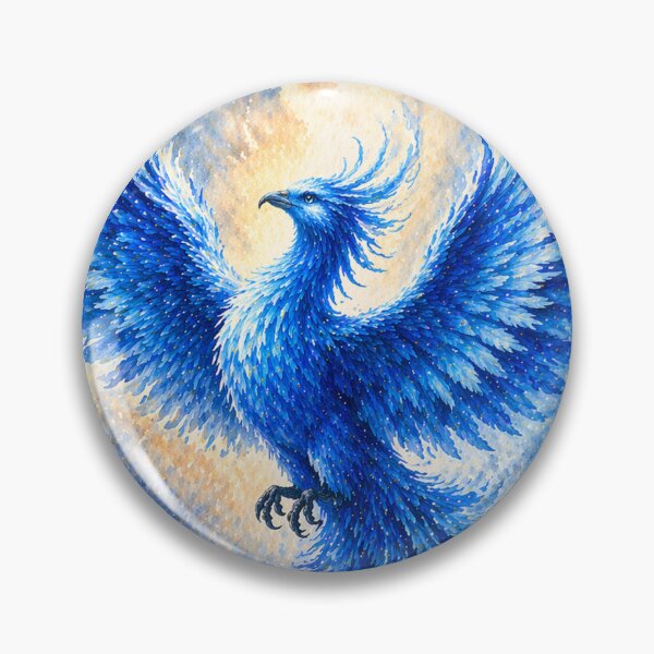 Item preview, Blue Phoenix Ice Fantasy Art  designed and sold by inspired-works.