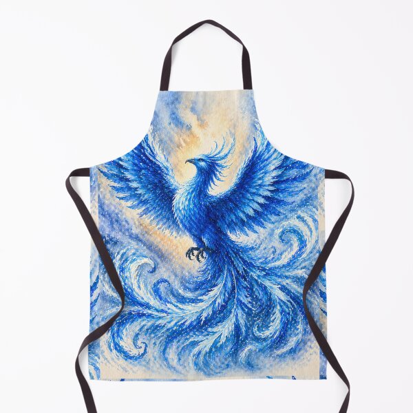 Item preview, Blue Phoenix Ice Fantasy Art designed and sold by inspired-works.