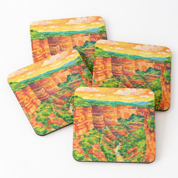 Item preview, Torotoro, Dramatic Canyon, Bolivian Landscape, Mixed Media Digital Collage designed and sold by SWSandraWechner.