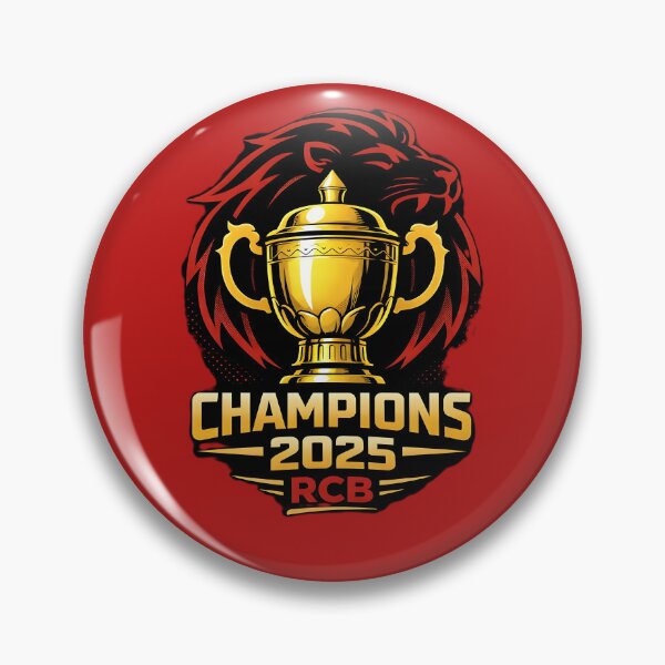 Item preview, RCB Champions 2025 – Ee Sala Cup Namde Trophy Design designed and sold by WhisperFrame.