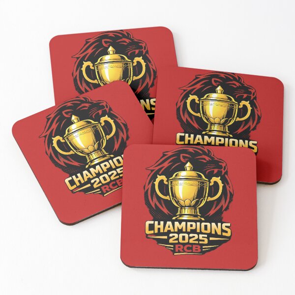 Item preview, RCB Champions 2025 – Ee Sala Cup Namde Trophy Design designed and sold by WhisperFrame.