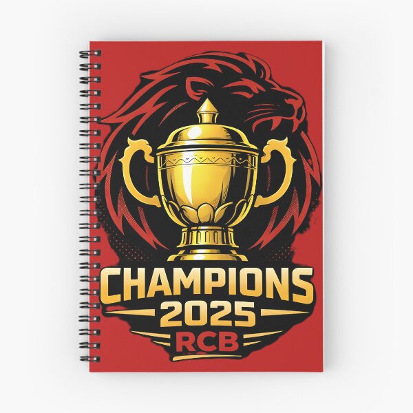 Item preview, RCB Champions 2025 – Ee Sala Cup Namde Trophy Design designed and sold by WhisperFrame.
