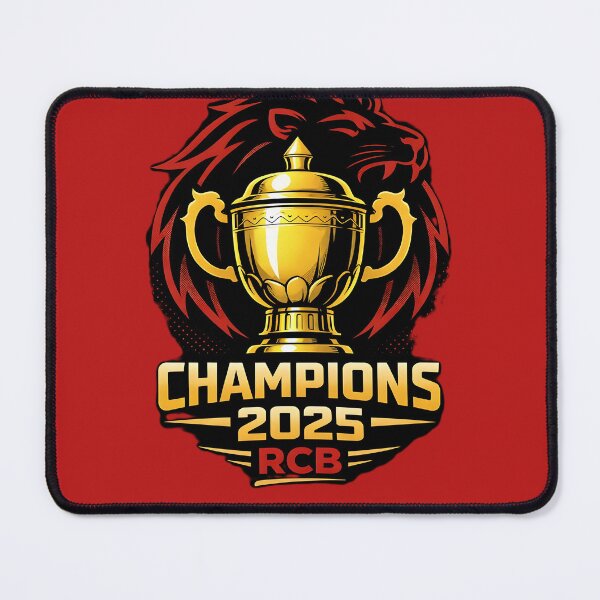 Item preview, RCB Champions 2025 – Ee Sala Cup Namde Trophy Design designed and sold by WhisperFrame.