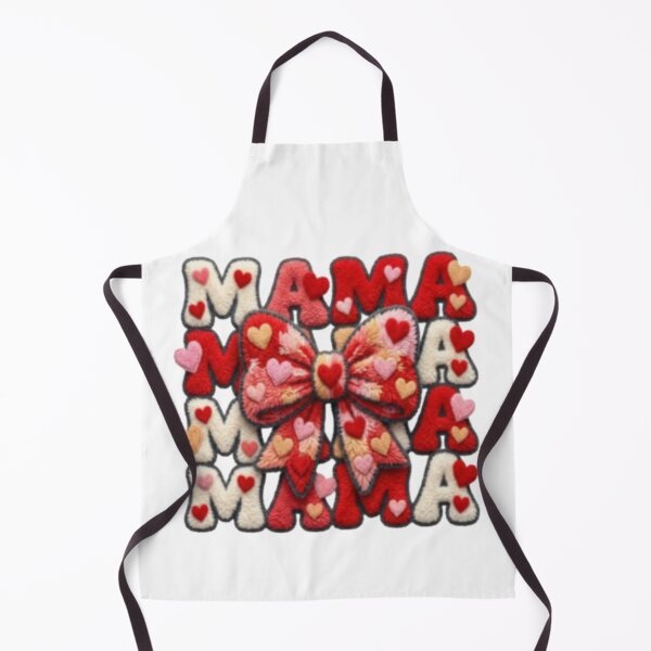 Item preview, Cute Mama Love Bow Design designed and sold by szydelkowanika.