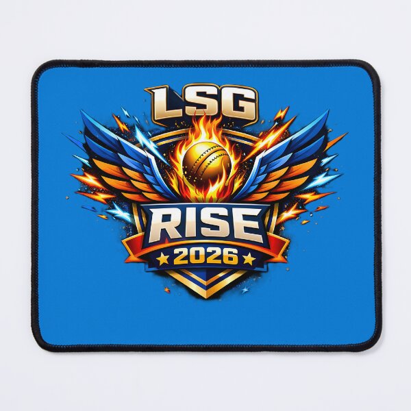 Item preview, Lucknow Super Giants – Giants Rise 2026 | Energy Edition Cricket Design designed and sold by WhisperFrame.