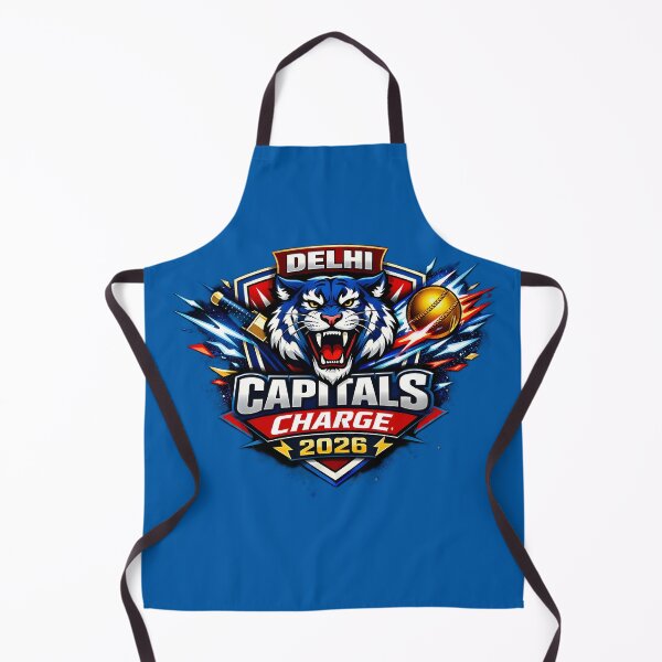 Item preview, Delhi Capitals – Capitals Charge 2026 | Energy Edition Cricket Design designed and sold by WhisperFrame.