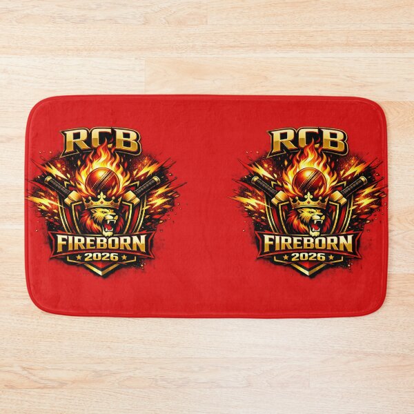 Item preview, Royal Challengers Bangalore – Fireborn 2026 | Energy Edition Cricket Design designed and sold by WhisperFrame.