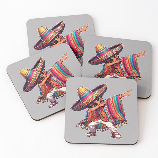 Item preview, Dabbing Mexican Poncho Cinco de Mayo Men Sombrero Funny Dab designed and sold by GreggRoss.