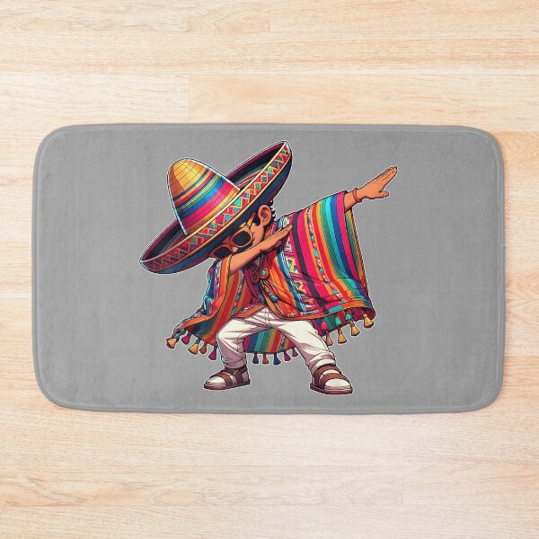 Item preview, Dabbing Mexican Poncho Cinco de Mayo Men Sombrero Funny Dab designed and sold by GreggRoss.