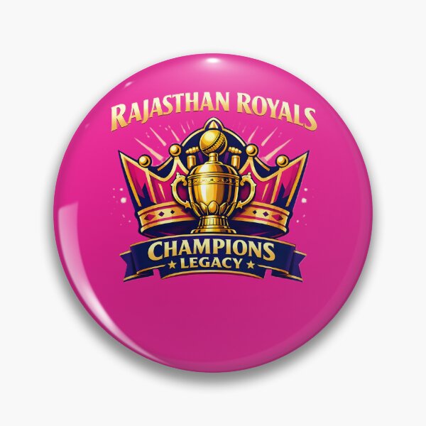 Item preview, Rajasthan Royals – Royal Legacy | Champions Trophy Edition designed and sold by WhisperFrame.