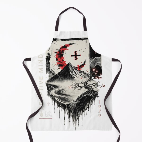 Item preview, Adaptive Mindset - Japanese Glitch Mountain Aesthetic designed and sold by RickyStick.
